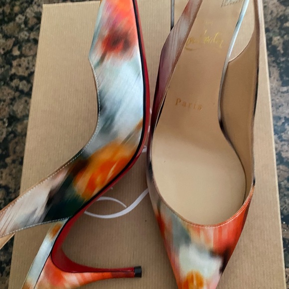 Christian Louboutin Clare Sling backs, size 7 - Picture 6 of 6